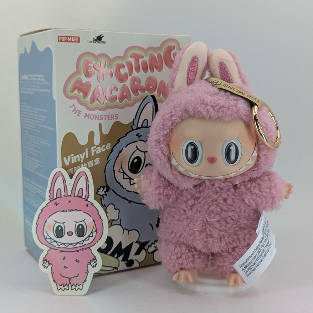 Pop Mart Labubu – Exciting Macron “Lychee Berry” Plush Doll – Authentic
